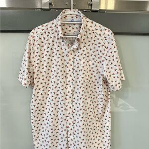Southern Tide Short Sleeved Button Down Shirt